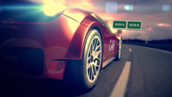 Car Racing Reveal - VideoHive 20157855