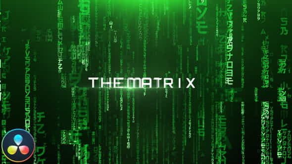 The Matrix - Cinematic Titles - VideoHive 33220077