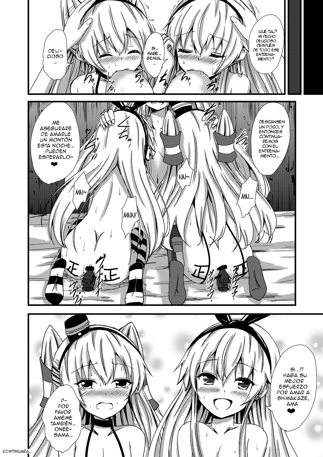 Kuubo Wo-Kyuu-chan no Shimakaze Yuri Dorei Choukyou -3P Choukyou Hen- (Kantai Collection) - 20