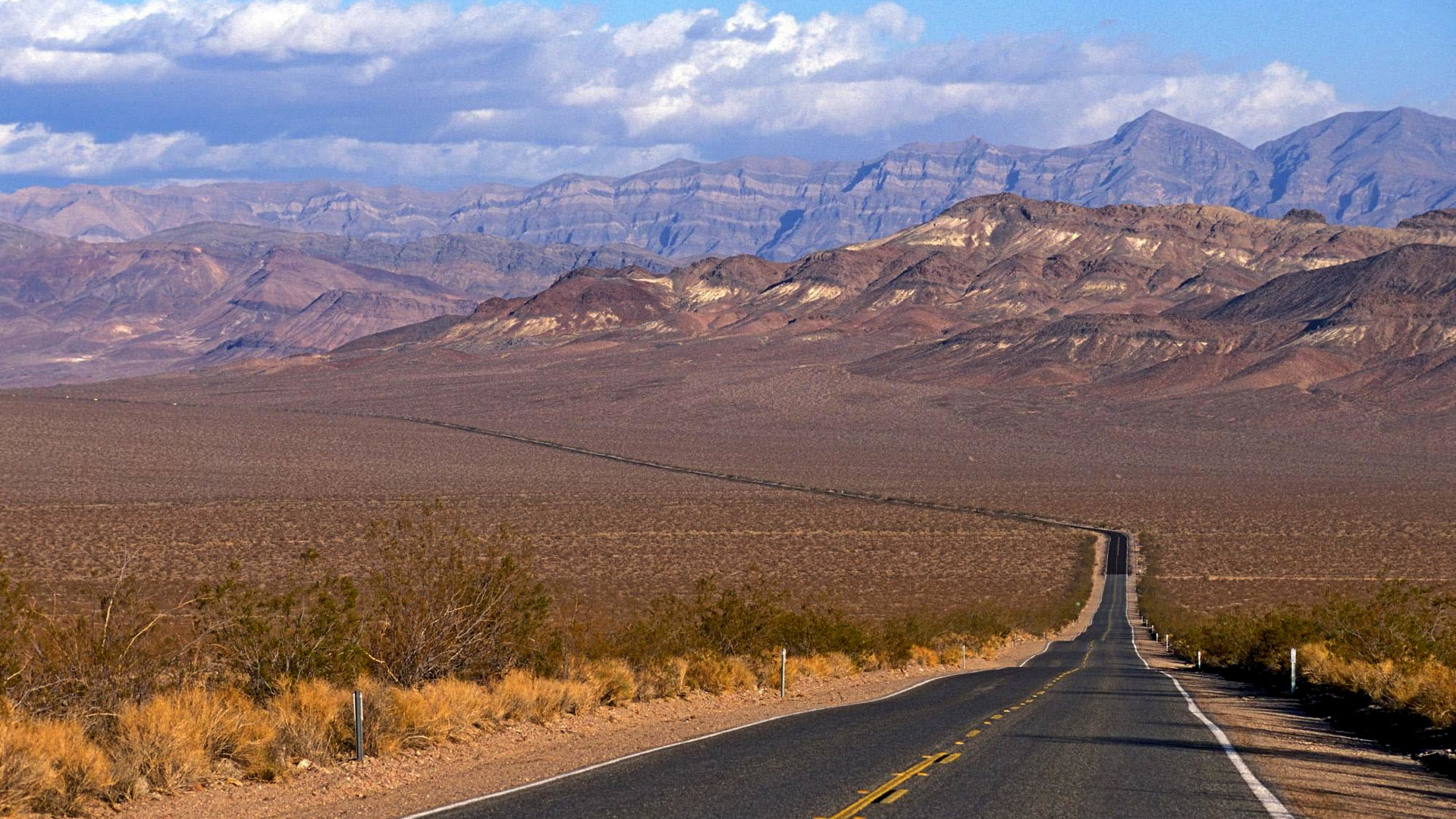 Lonely Road to Shoshone, Death Valley National Park, CA.jpg