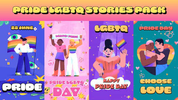 Pride Lgbtq Pack - VideoHive 52232952