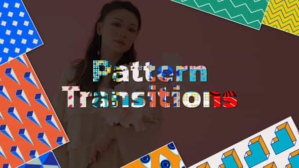 Colorful Pattern Transitions - VideoHive 51507053