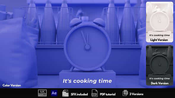 Cooking Time - VideoHive 48415389