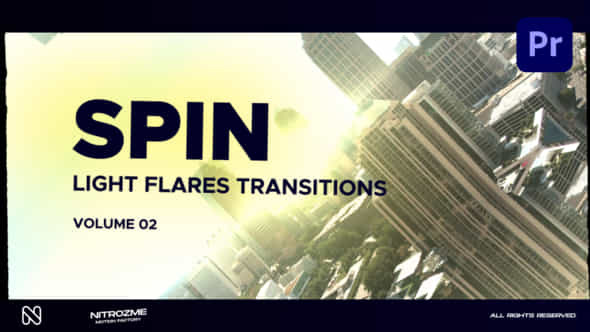 Light Flares Spin - VideoHive 47398532