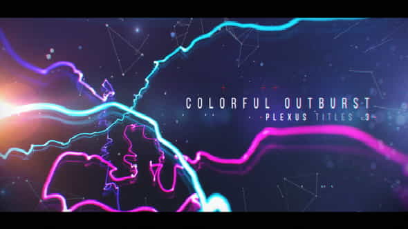 Plexus Titles 3 (Colorful Outburst) - VideoHive 19581783