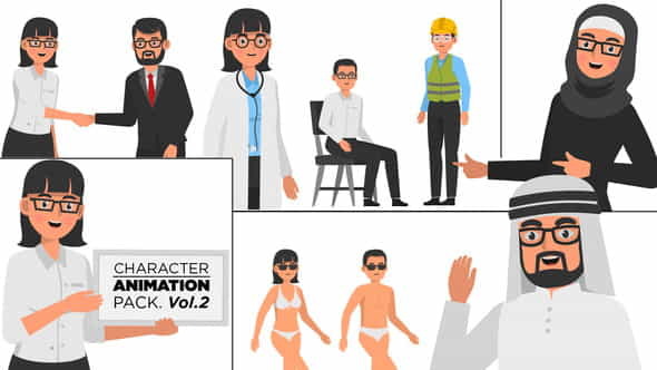 Character Animation Pack Vol.2 - VideoHive 23749871