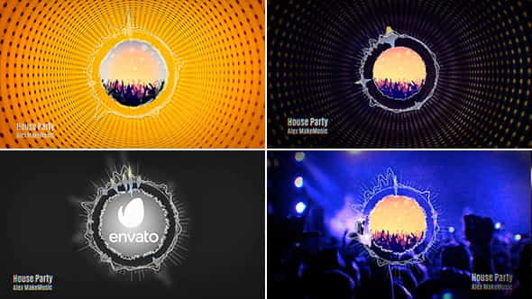 Circle Spectrum Music Visualizer - VideoHive 14960357