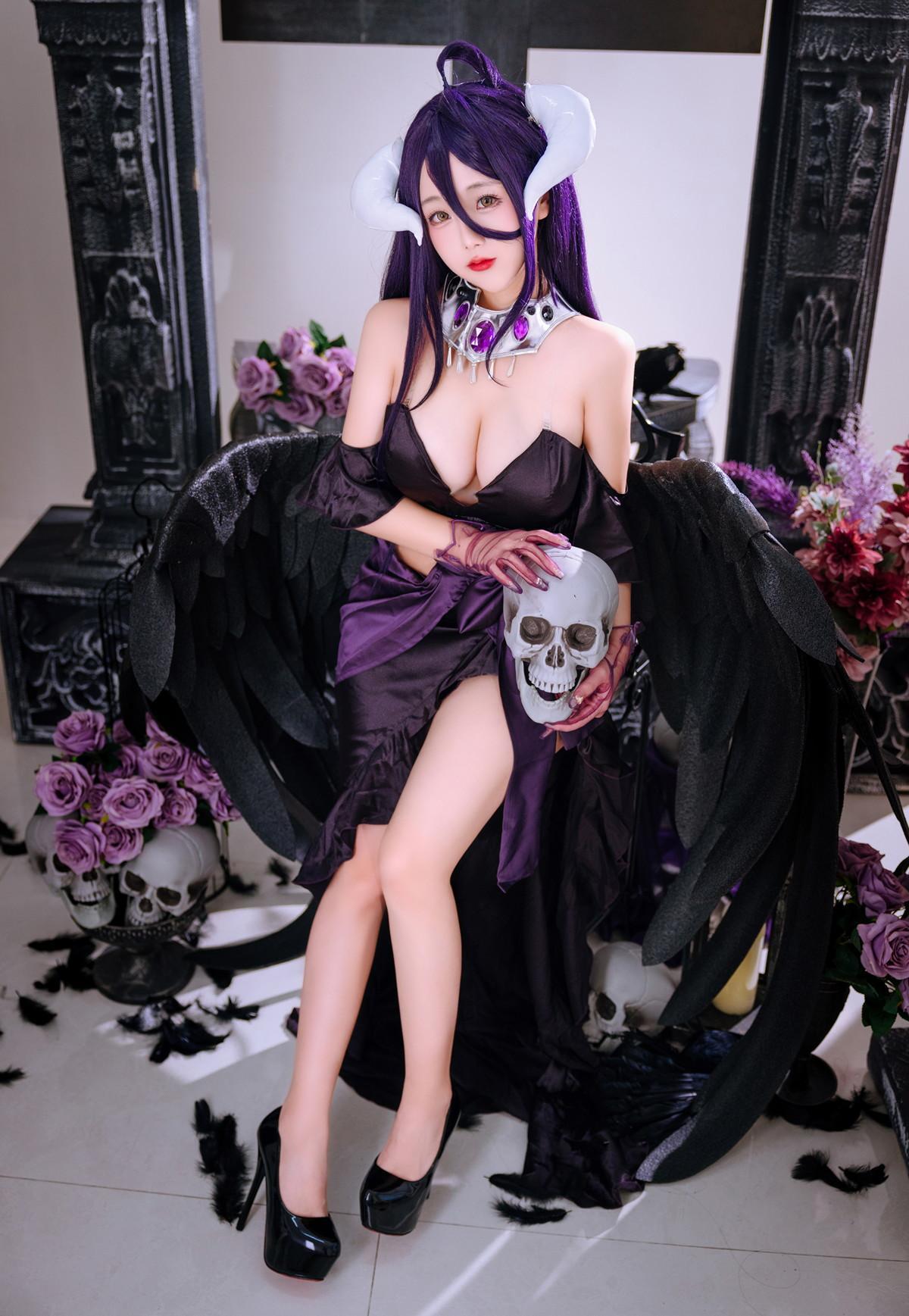 Cosplay Rinaijiao日奈娇 雅儿贝德 礼服+钻石(2)