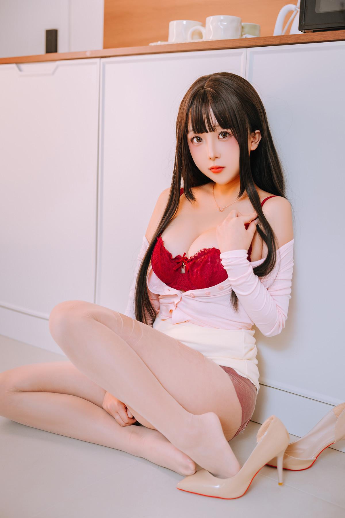 Cosplay Rinaijiao日奈娇 茶水间 Set.01(29)