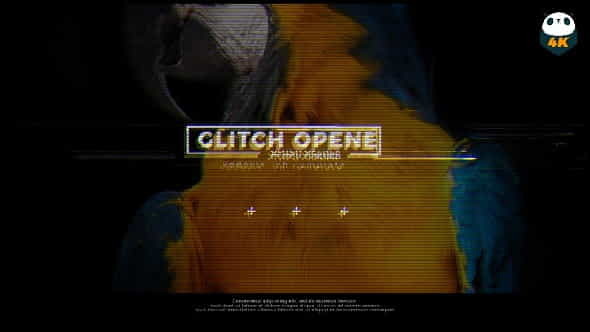 Glitch Opener - VideoHive 20669566