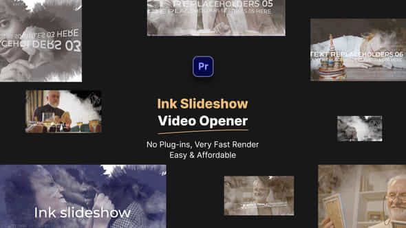 Ink Slideshow - VideoHive 42477547