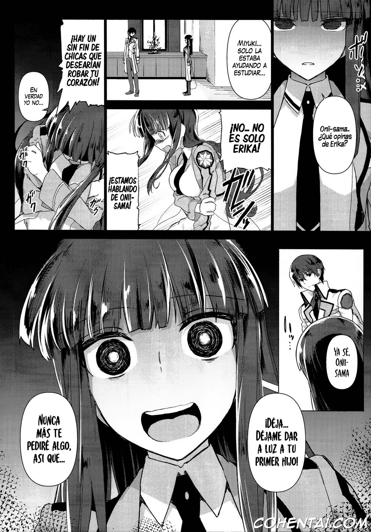 Holdup Problem Rising (Mahouka Koukou no Rettousei) xxx comics manga porno doujin hentai español sexo 