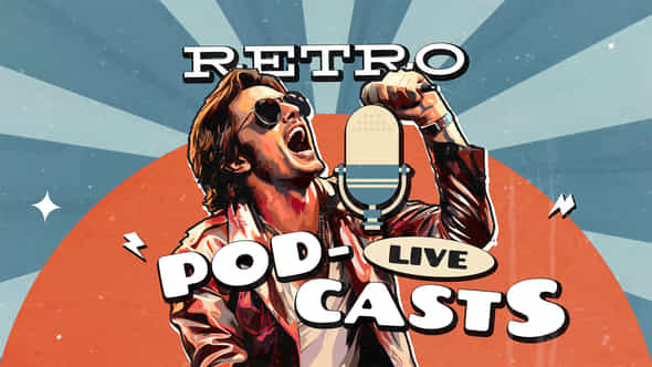 Retro Podcast - VideoHive 51823082