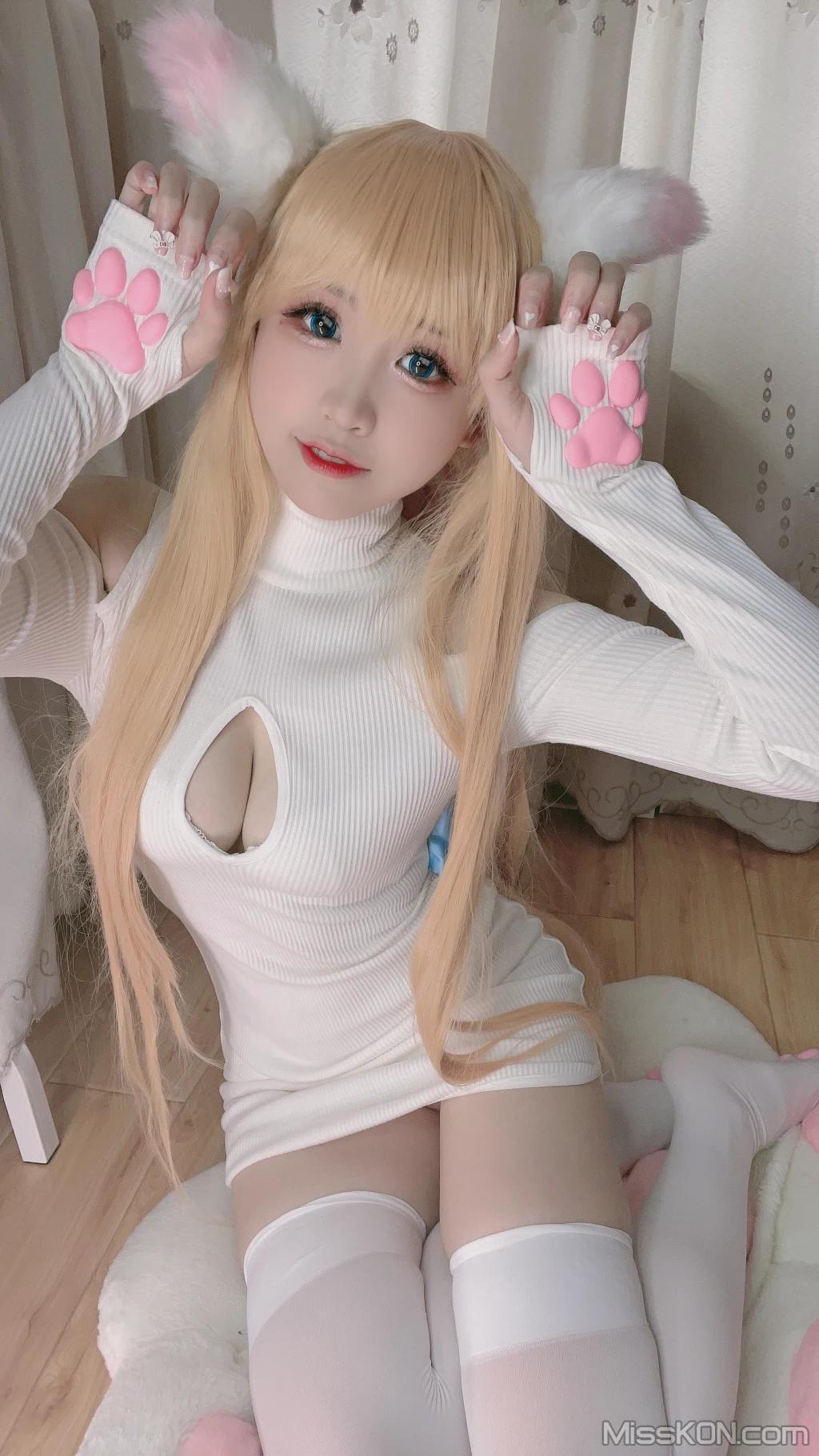 Coser@miko酱ww: mikoの白丝01 (241 photos)(125)