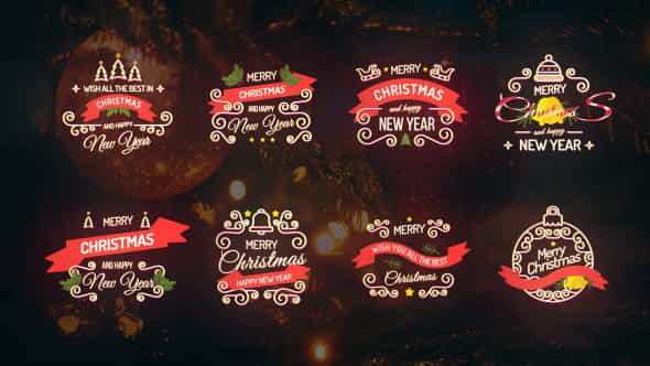 Christmas Titles - VideoHive 21019531