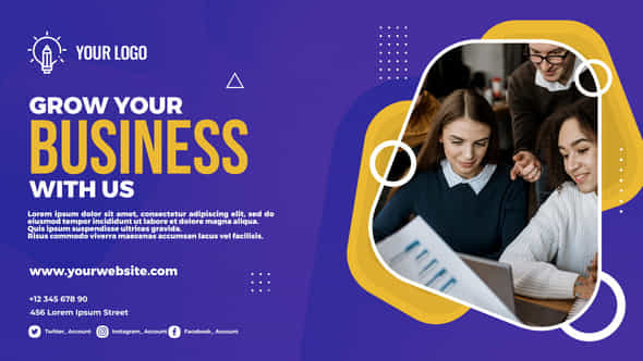 Business Posters Banners - VideoHive 53921752