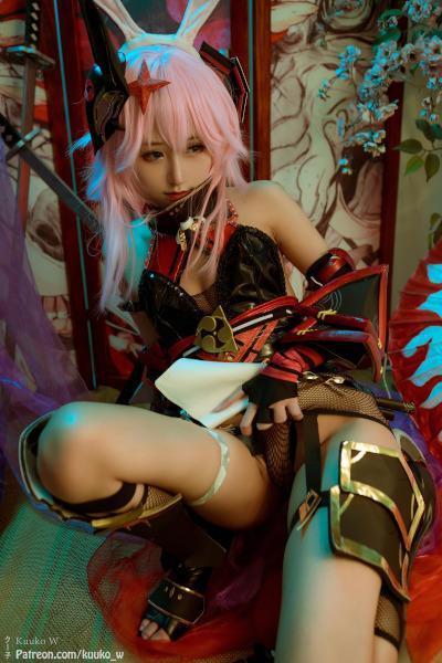 Cosplay [Kuuko] Yae Kasumi – Honkai Gakuen