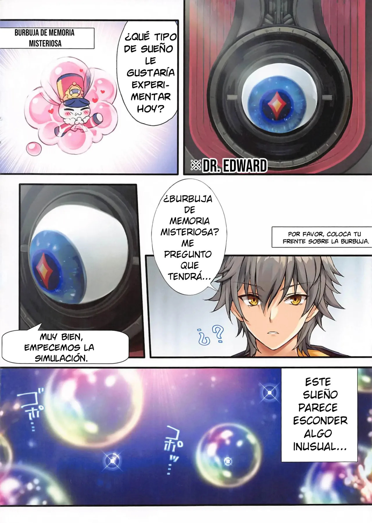 Burbujas calientes y dulces sueños (Honkai: Star Rail)
