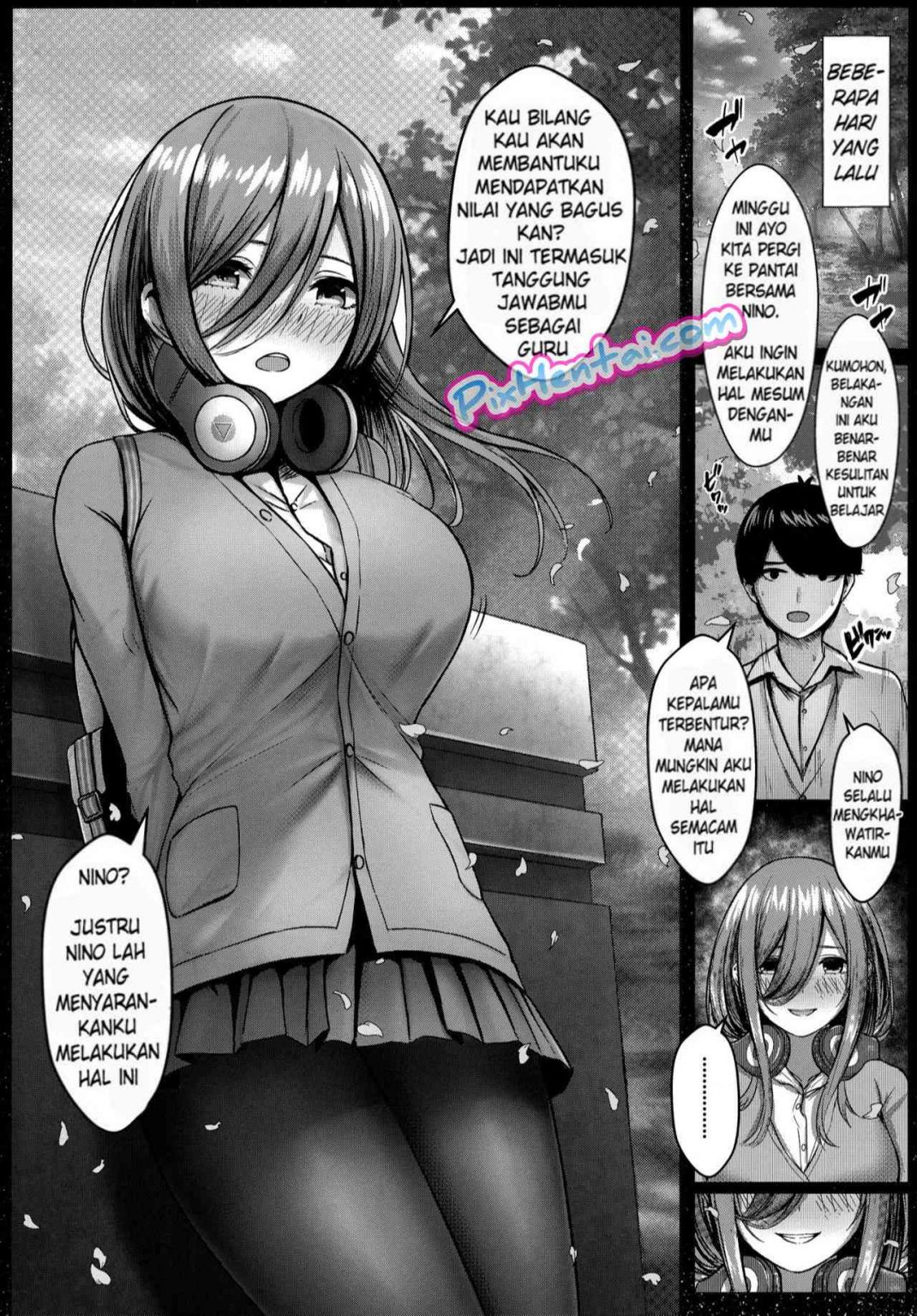 Komik Hentai 2Toubun no Sex on Beach Manga XXX Porn Doujin Sex Bokep 04