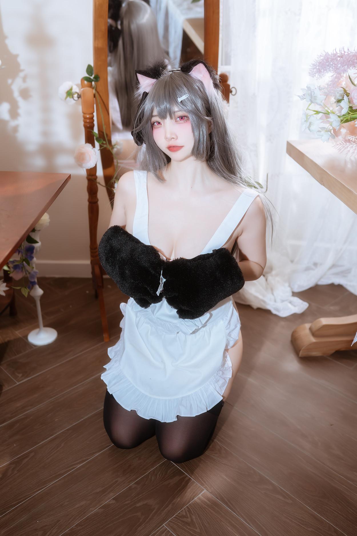 Cosplay 二佐Nisa 碧蓝水星纪念围裙(3)