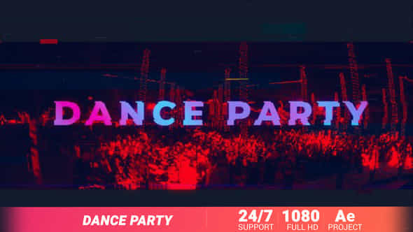 Dance Party - VideoHive 23877443