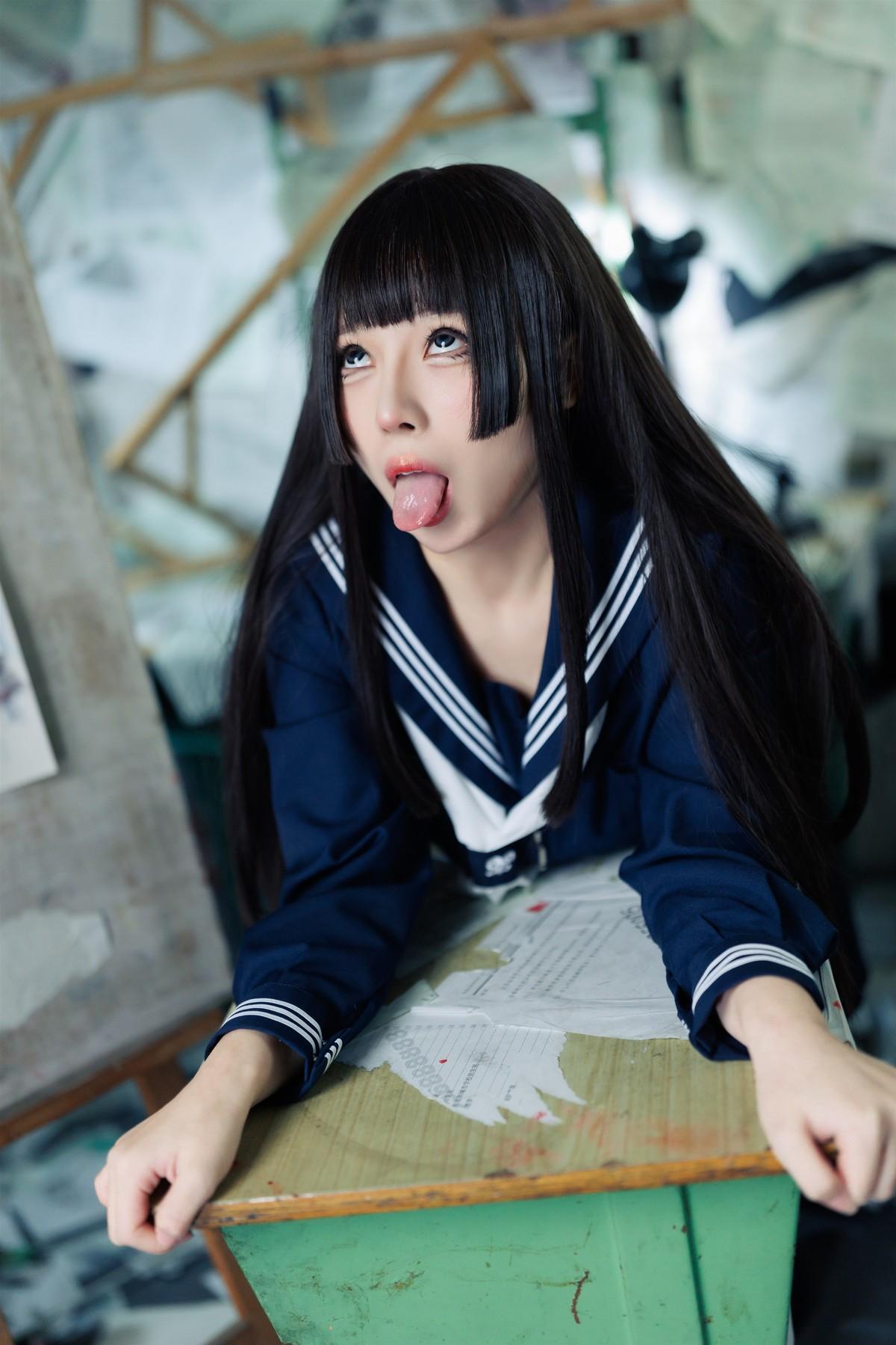 Cosplay 胡桃猫Kurumineko 反差学妹 Set.02(11)