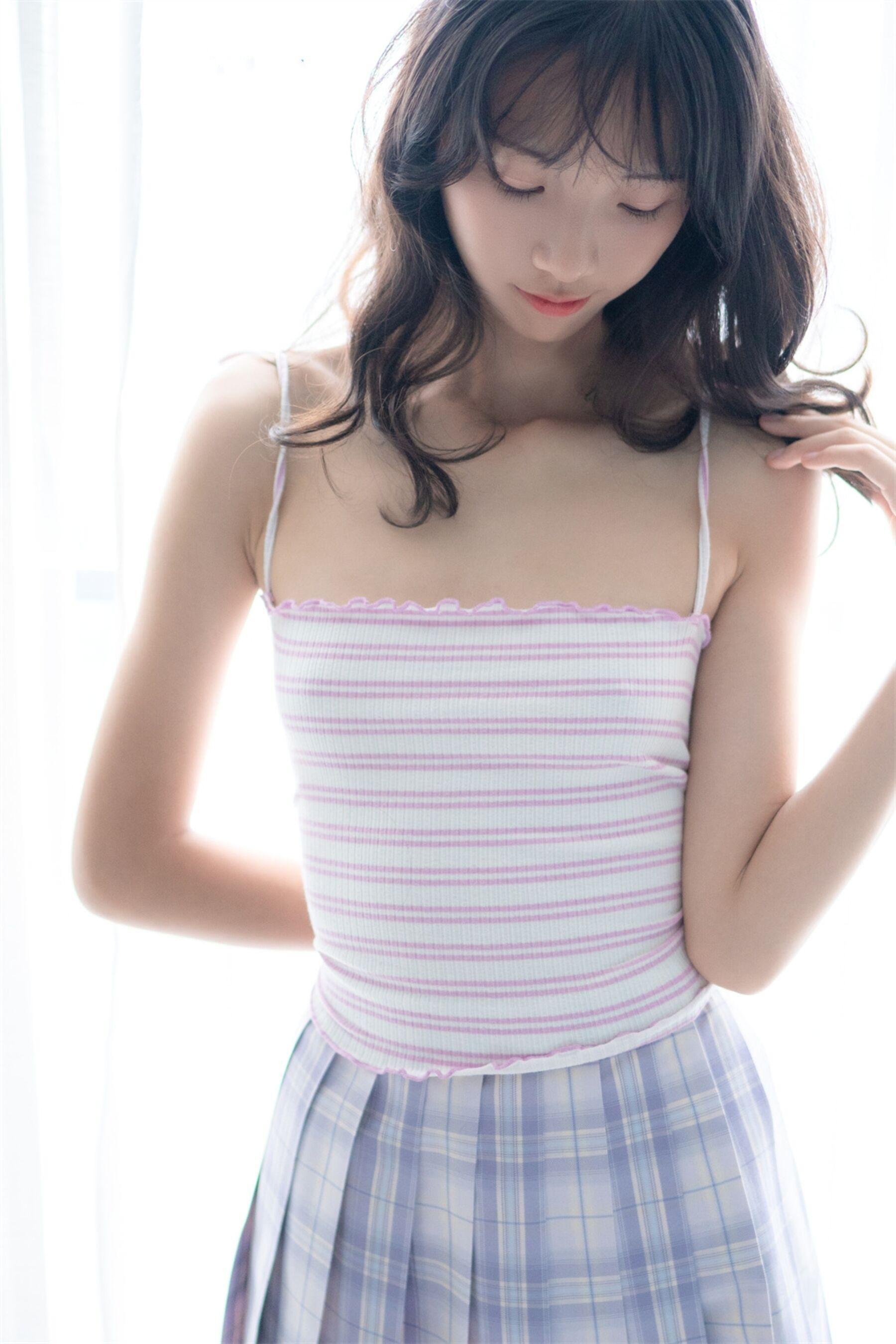 国模套图 西瓜少女《清新JK》(38)