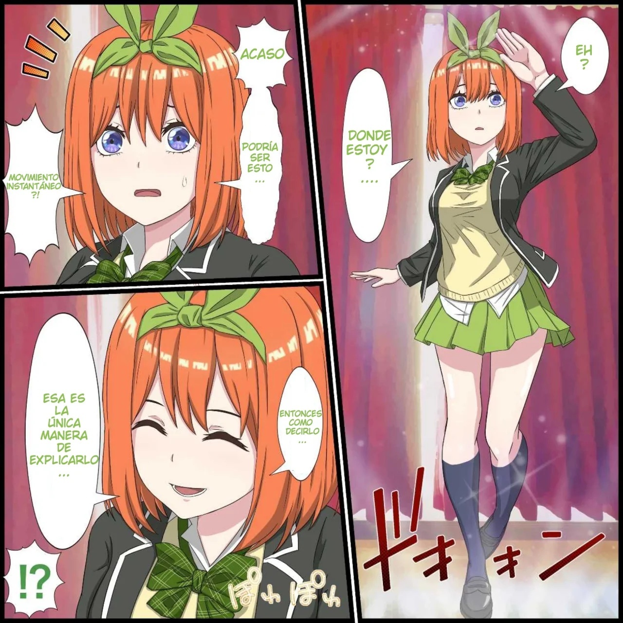 An app that lets you have sex with anime characters Gotoubun no hanayome Yotsuba Nakano 4 - 2