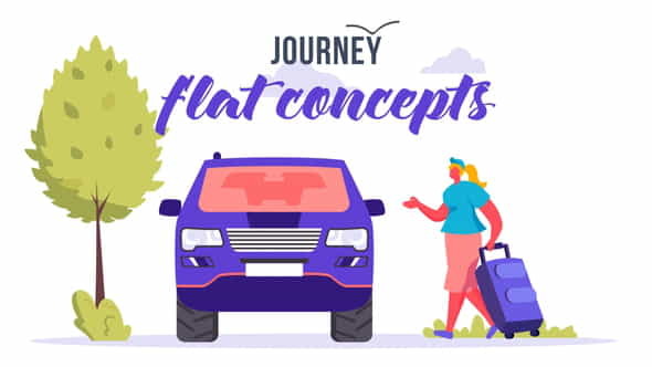 Journey - Flat Concept - VideoHive 33544799