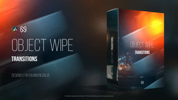 Object Wipe Transitions For Davinci Resolve - VideoHive 51416188