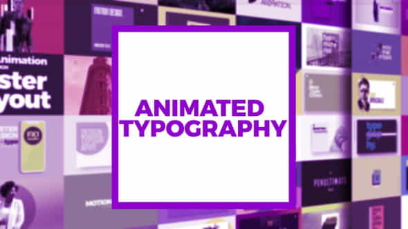 Typography Scenes - VideoHive 21691002