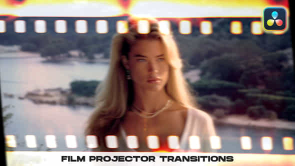 Film Projector Transitions Vol 2 Davinci Resolve - VideoHive 49685069