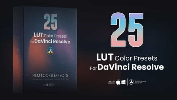 25 LUTs pack - VideoHive 42052504
