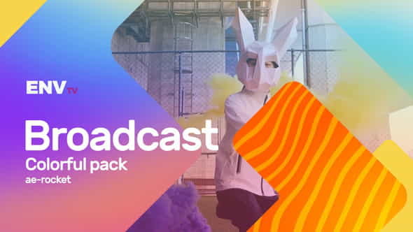 Broadcast ID Colorful Pack - VideoHive 25637076