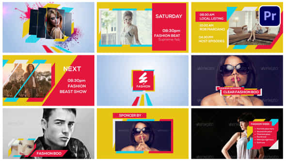 Fashion Broadcast Package - VideoHive 53875290