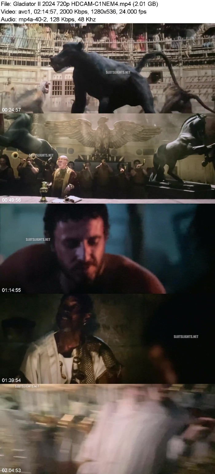 Gladiator II (2024) 720p HDCAM-C1NEM4 H4FkiyT4_o