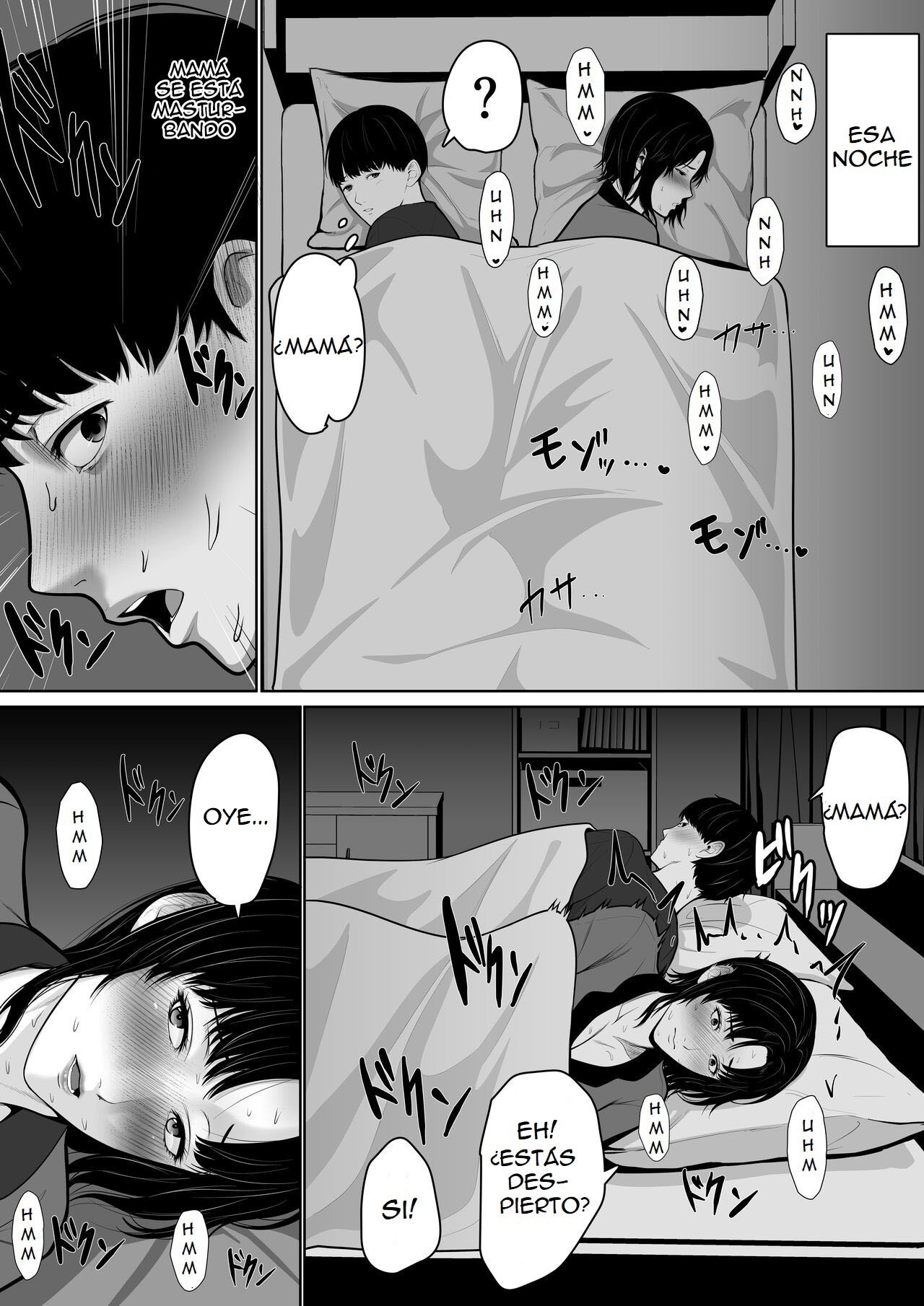 [Kuruto] Okaa-san de Sumasushikanakute [Spanish]