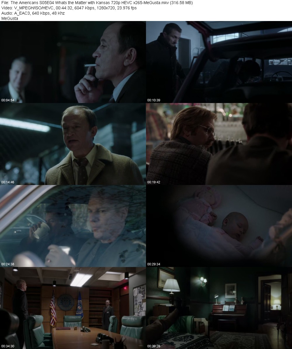 The Americans S05E04 Whats the Matter with Kansas 720p HEVC x265-MeGusta