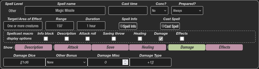 spell damage