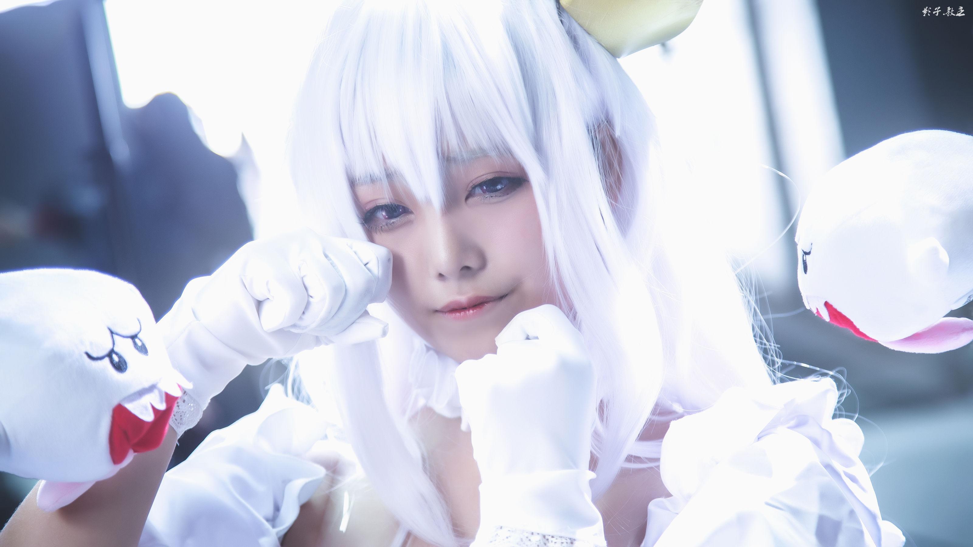 [Cosplay] 萌系小姐姐蜜汁猫裘 – 幽灵姬(9)