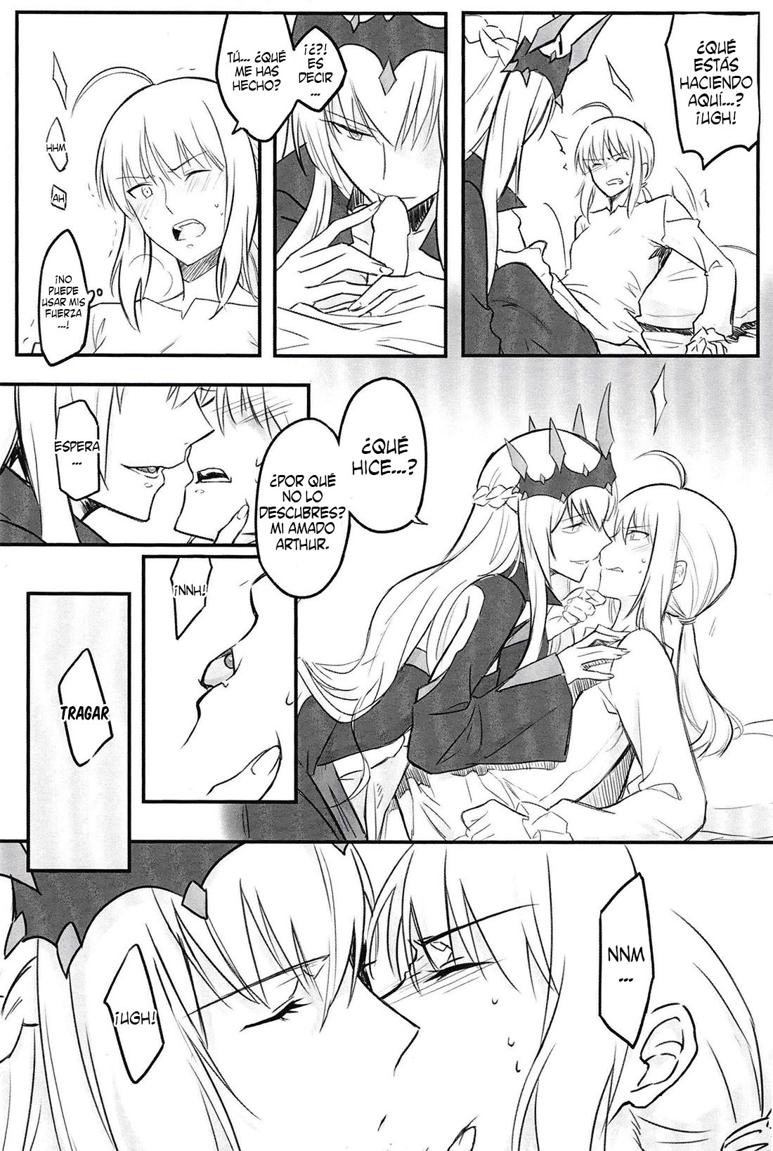 Fate Fanbook Artoria x Morgan - 7