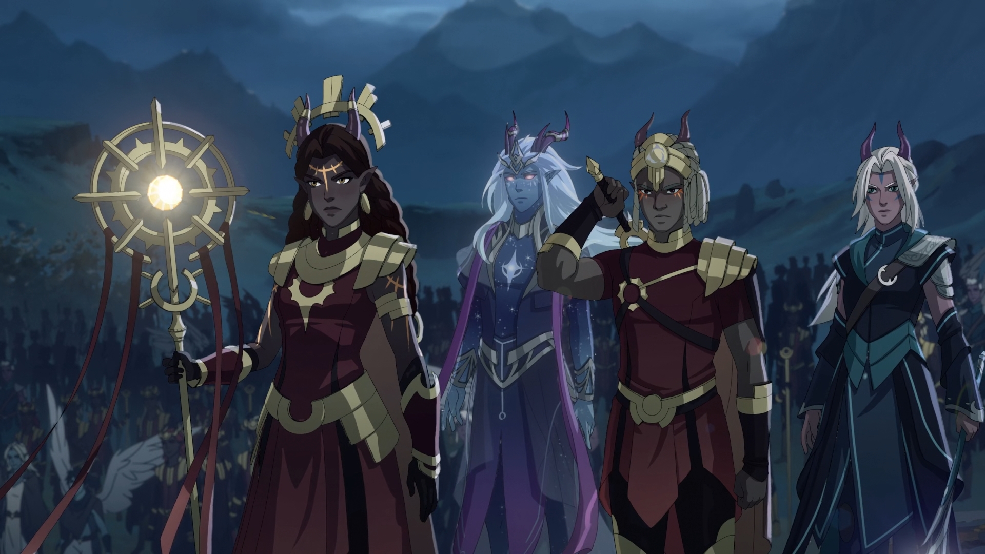 The Dragon Prince 2018 Season 1 S01 1080p NF WEB DL x265 HEVC 10bit EAC3 5 1 RCVR QxR