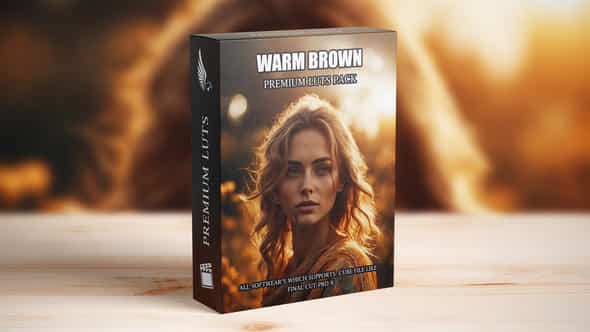 Golden Hour Warm Brown Moody Cinematic Luts Pack - VideoHive 49884192
