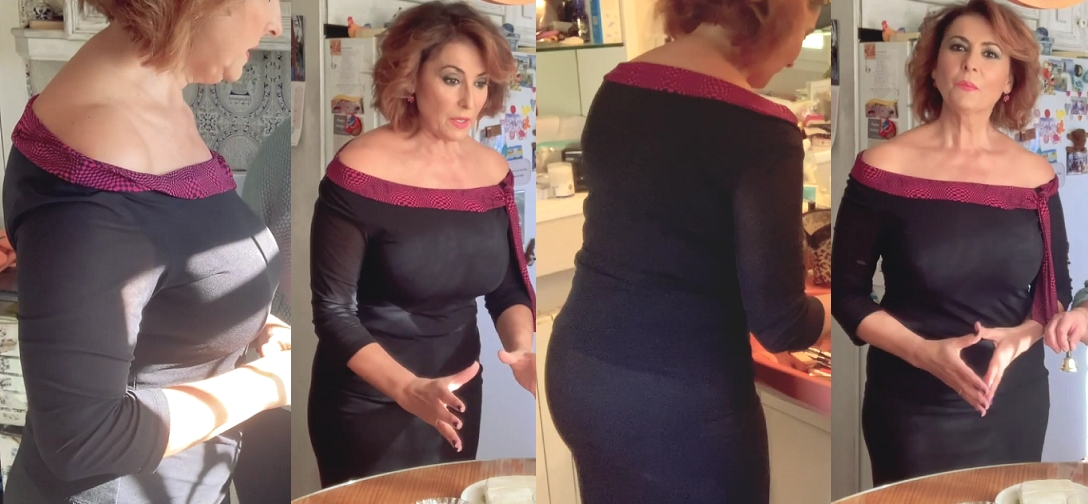 Osofamosas Irma Soriano Vestido Negro Reventon Marcandolo Todo YOUTUBE Material De Red