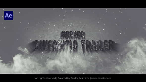 The Horror Cinematic - VideoHive 42952641