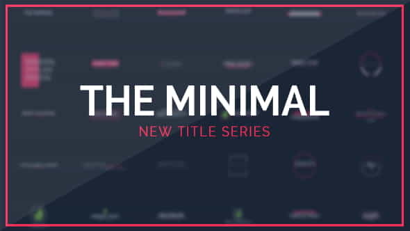 The Minimal - VideoHive 17427141