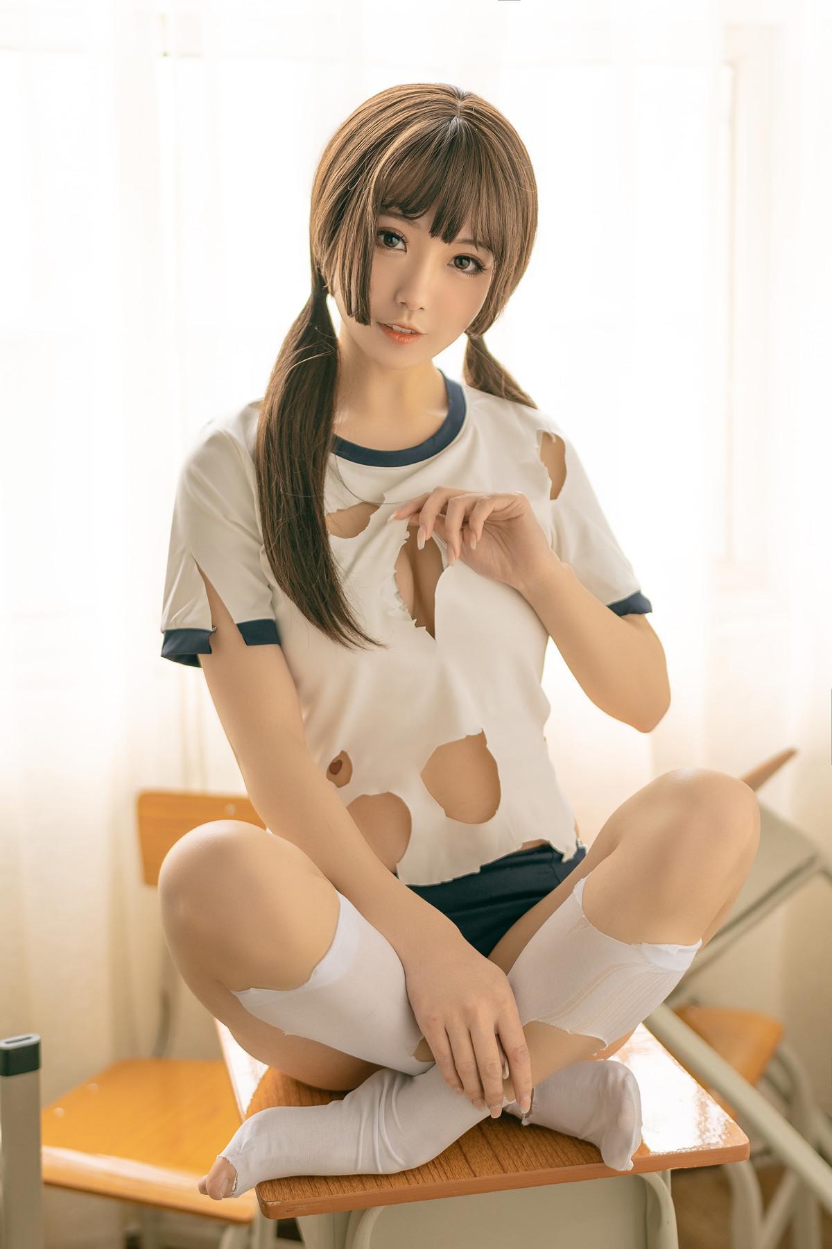 Cosplay 桃良阿宅 体操服(15)