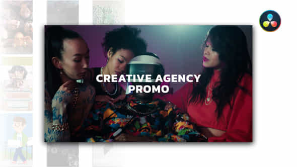 Creative Agency Promo For Davinci Resolve - VideoHive 55499445