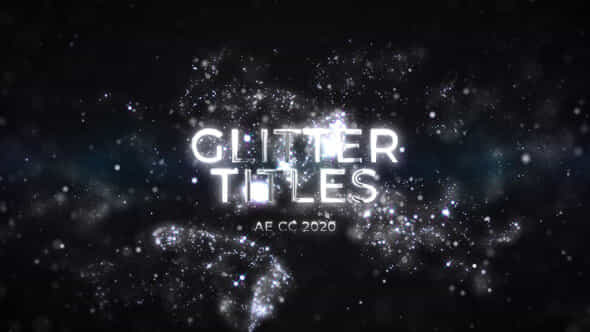 Luxury Silver Glitter - VideoHive 44317131