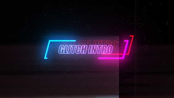 Glitch Logo Reveal - VideoHive 23603026